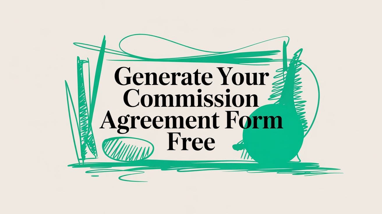 Generate Your Commission Agreement Form Free