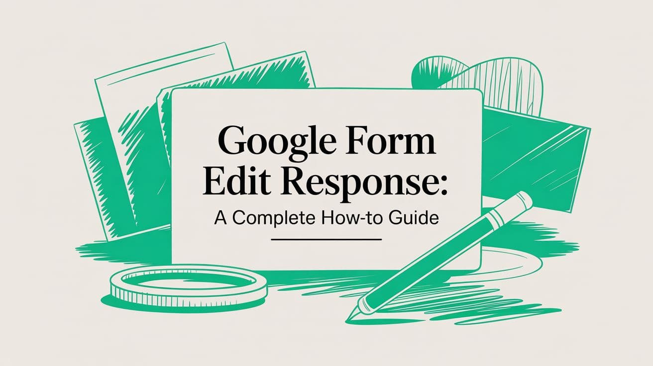 Google Form Edit Response: A Complete How-To Guide