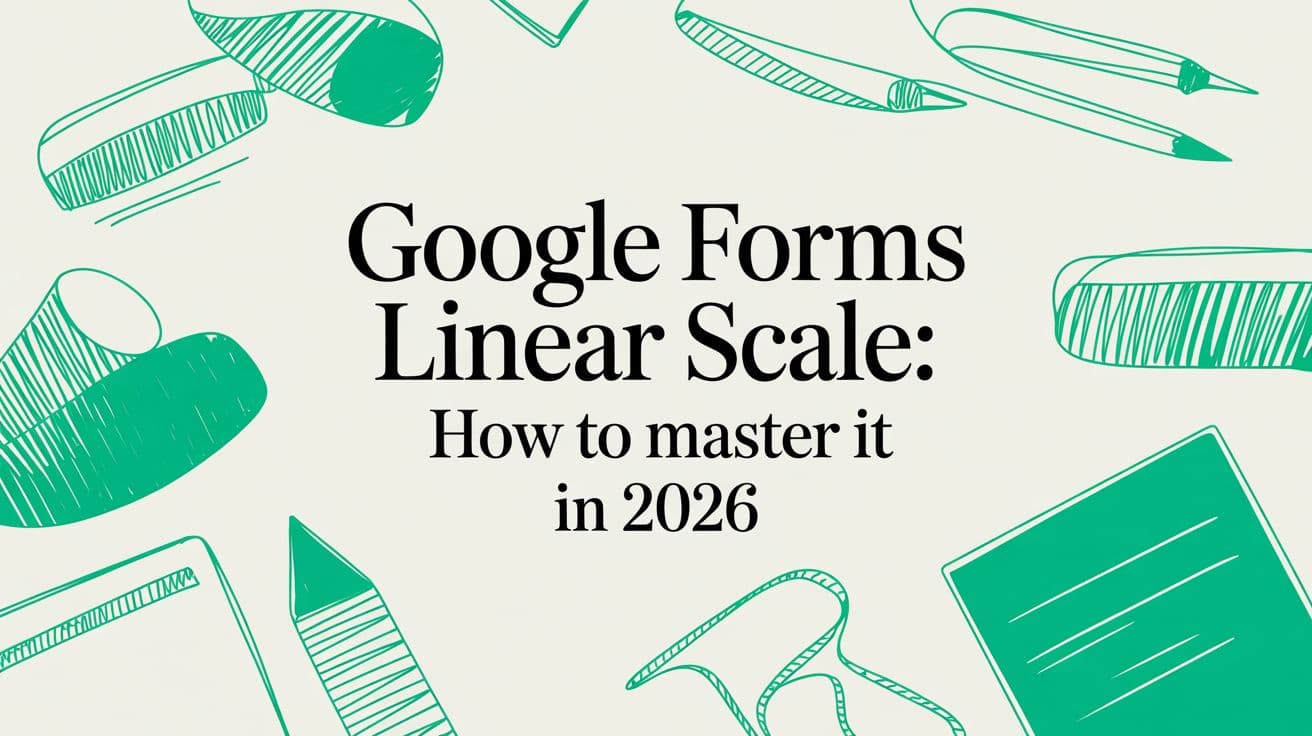 Google Forms Linear Scale: How to Master It in 2026