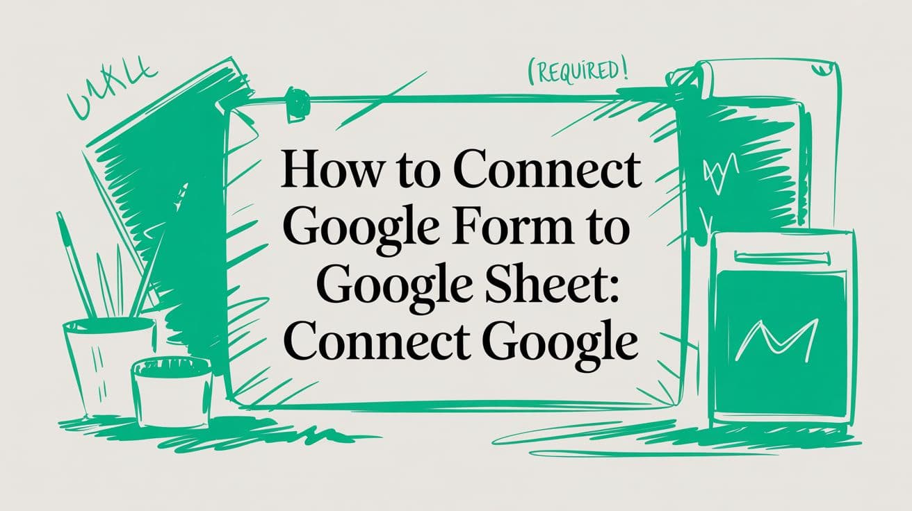 How to Connect Google Form to Google Sheet: Connect Google