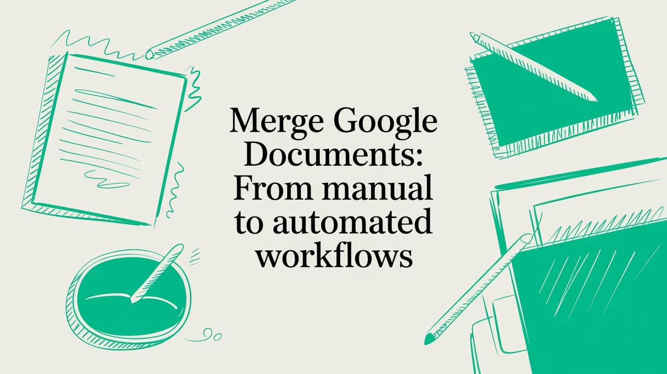 Merge Google Documents: From Manual to Automated Workflows