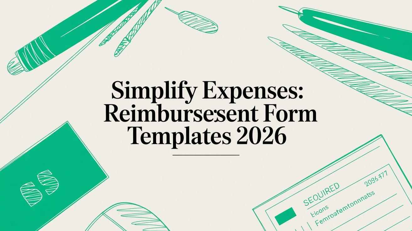 Simplify Expenses: Reimbursement Form Templates 2026