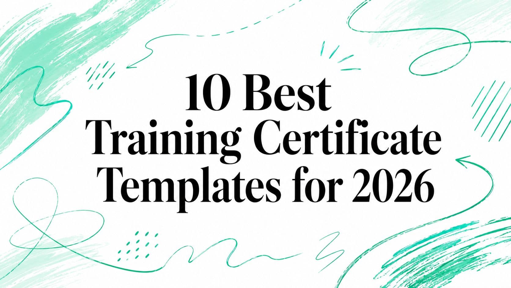 10 Best Training Certificate Templates for 2026