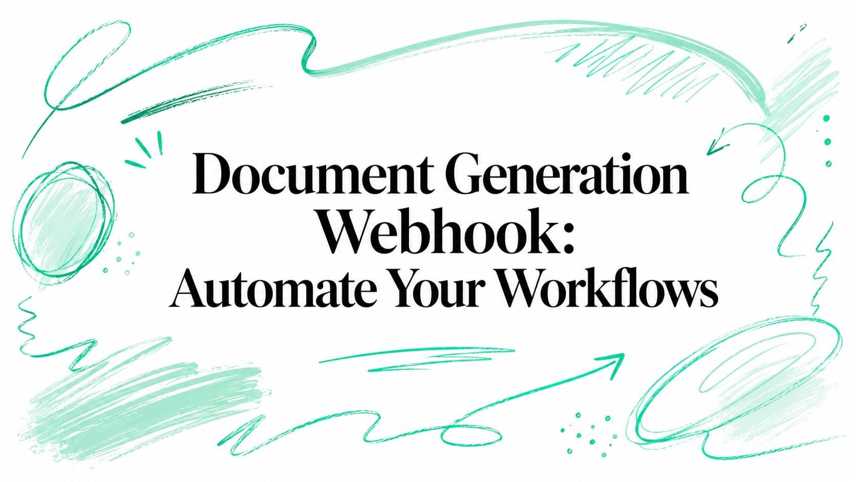 Document Generation Webhook: Automate Your Workflows