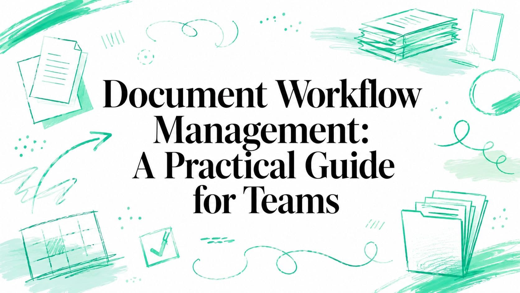 Document Workflow Management: A Practical Guide for Teams