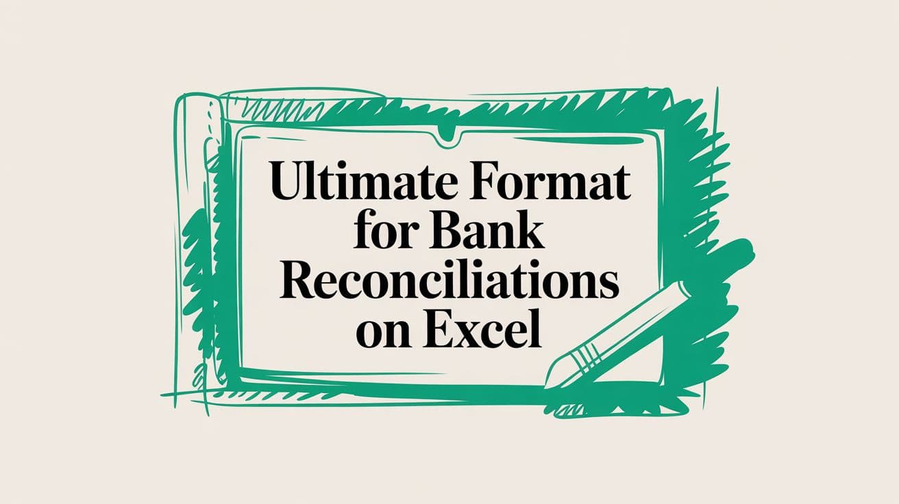 Ultimate Format for Bank Reconciliations on Excel