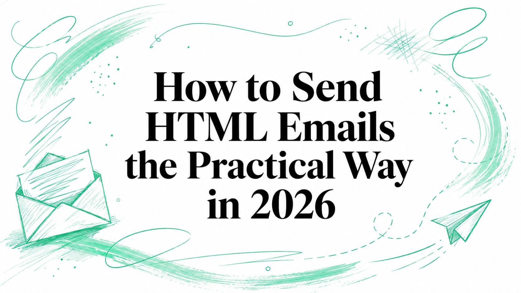 How to Send HTML Emails the Practical Way in 2026