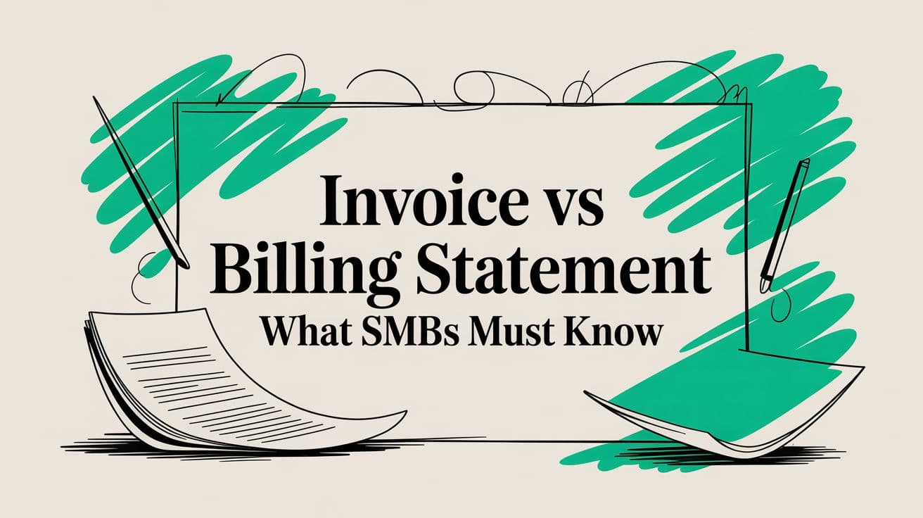 Invoice vs Billing Statement What SMBs Must Know
