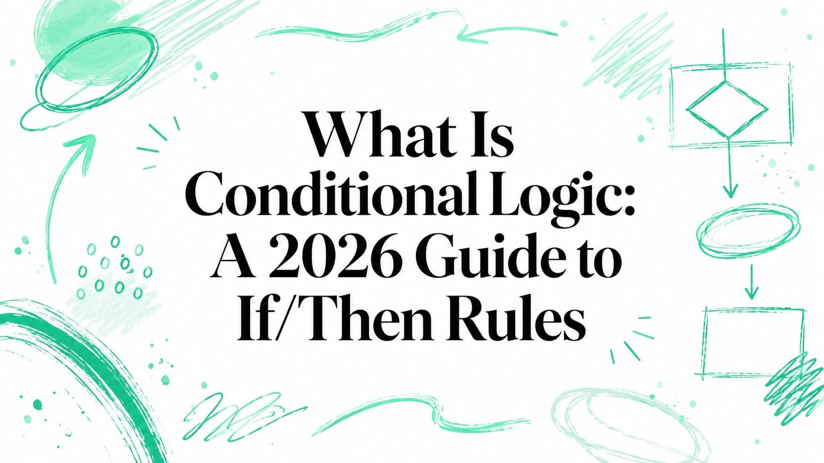 What Is Conditional Logic: A 2026 Guide to If/Then Rules